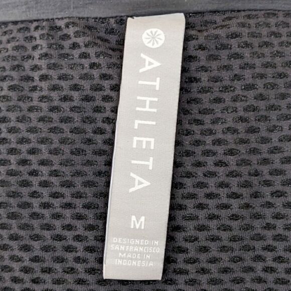 Athleta Canopy Parachute Jacket Short Black Lightweight Windbreaker Size M NWT - Picture 12 of 13